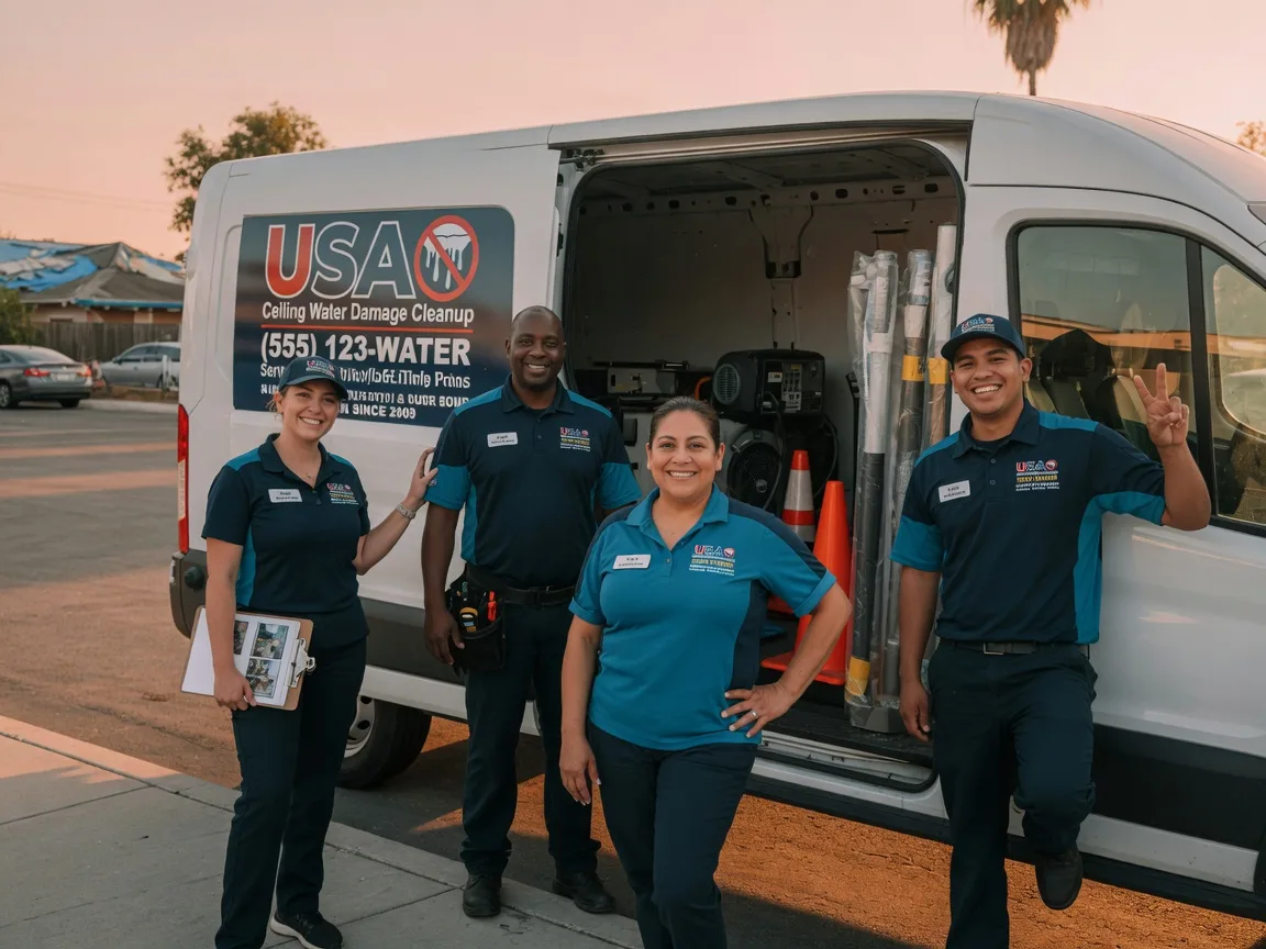 Ceiling Water Damage Restoration company in Cathedral City, CA